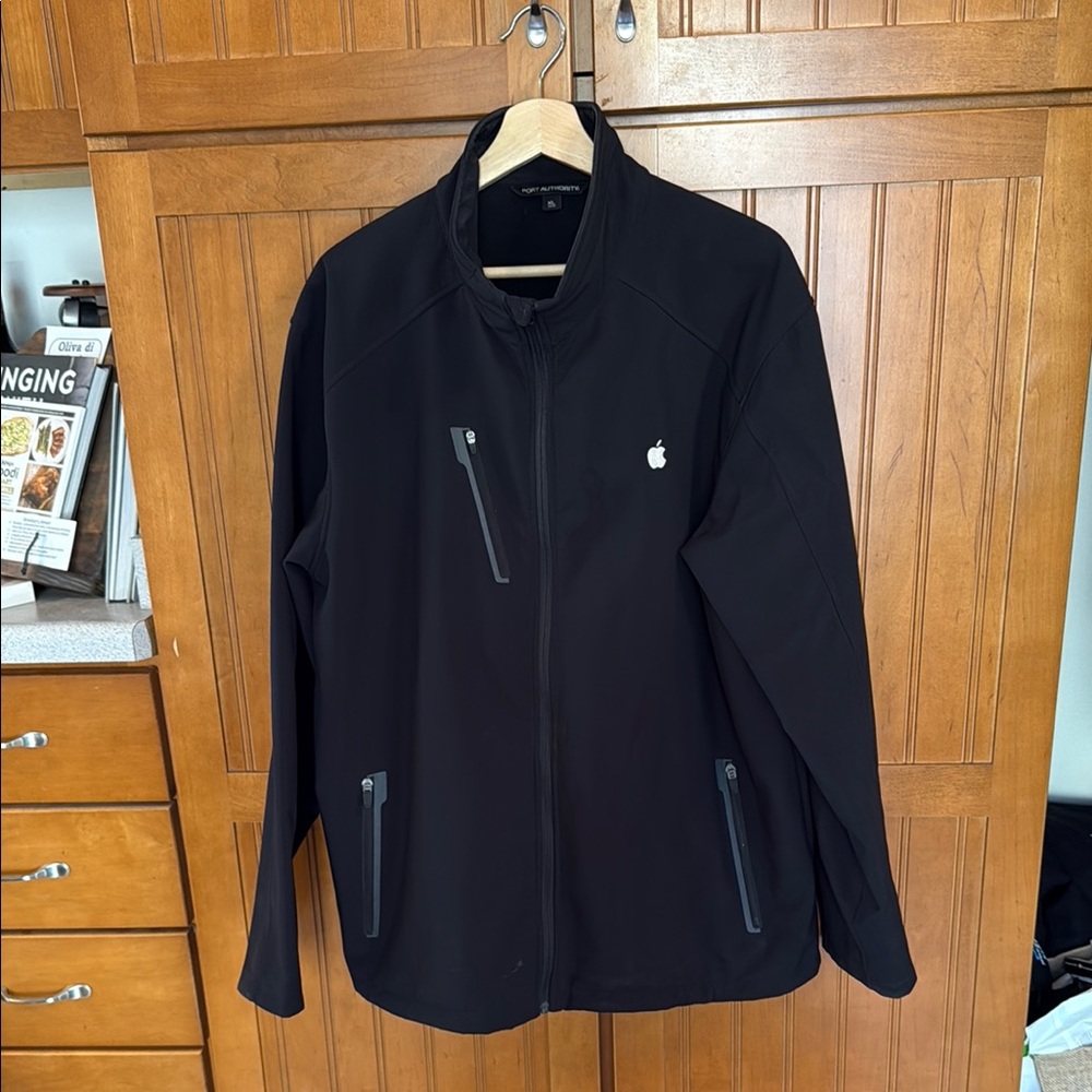Apple Logo Black Jacket